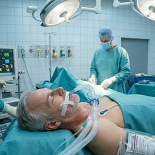 Fallsimulation: Operationssaal für elektive Hüft-TEP